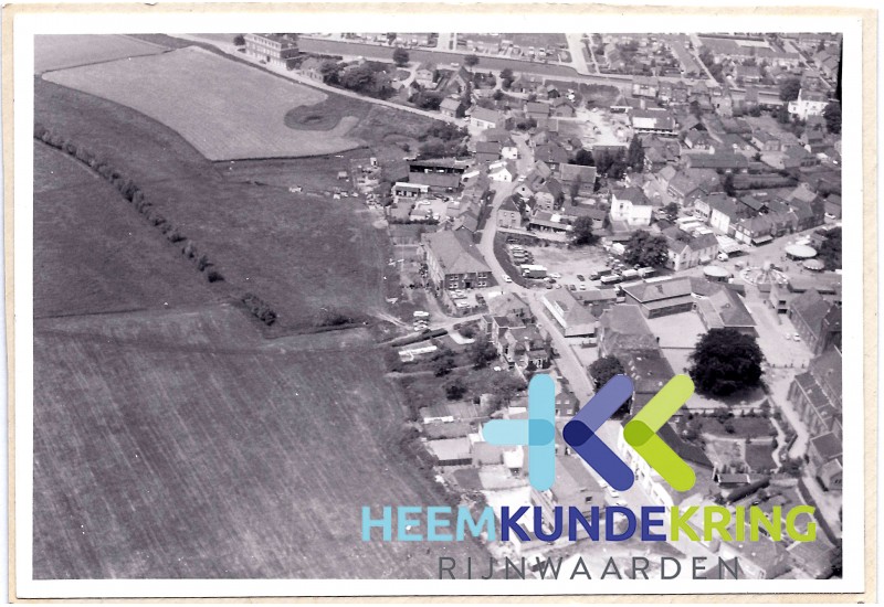 Lobith 1972 Luchtfoto Omgeving Gildehuis Coll. G.B.Janssen (6)